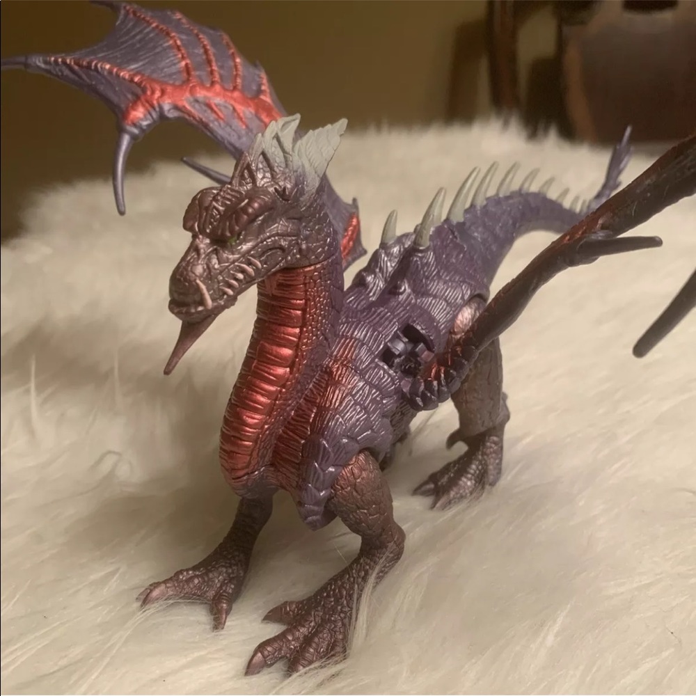 ❤️ 1996 purple Dragon by Hasbro INC - Picture 1 of 10